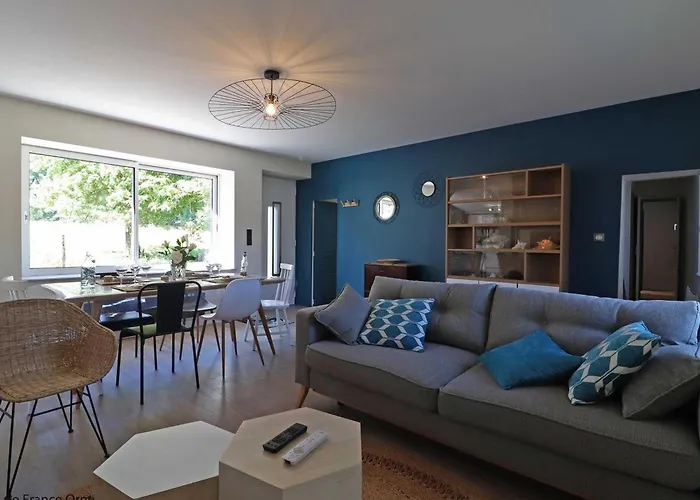 Dom wakacyjny Charmante Maison Avec Jardin Et Wifi Inclus - Fr-1-497-133